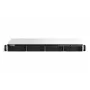 QNAP TS-464eU NAS stelažas (1U) Intel® Celeron® N5095 8 GB DDR4 0 TB QNAP Turbo System Aliuminis, Juoda