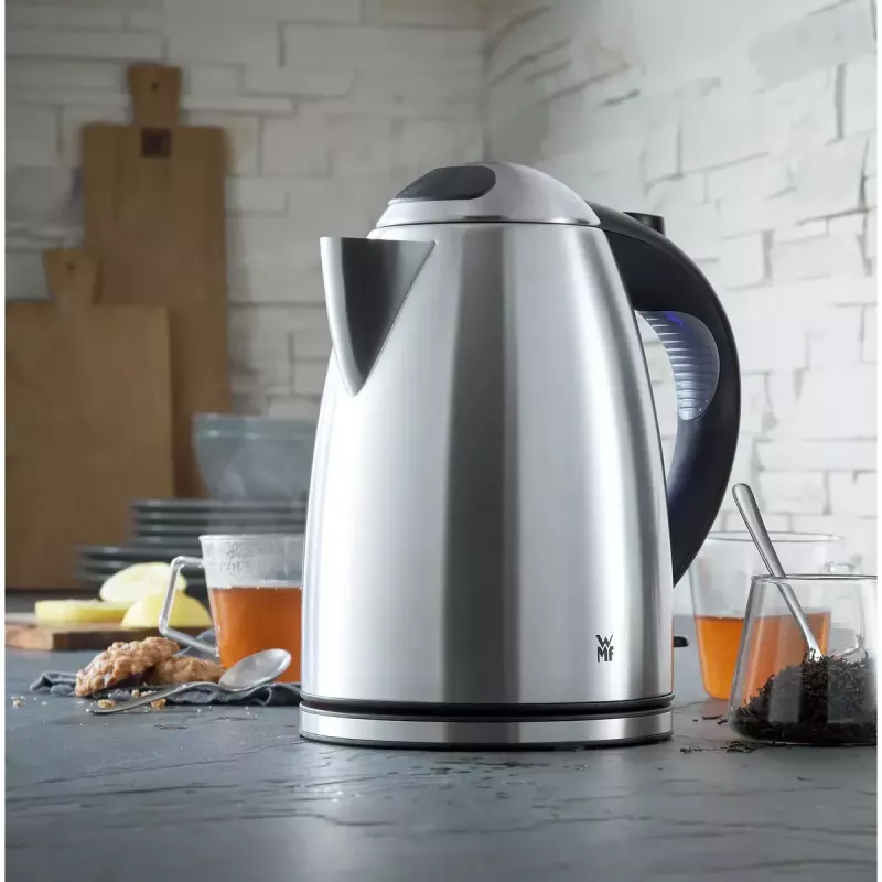 WMF Stelio 0413020012 elektrinis virdulys 1,7 l 2400 W juoda, nerūdijantis plienas
