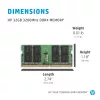 HP 4S967AA#AC3 atminties modulis 32 GB DDR4 260-pin SO-DIMM