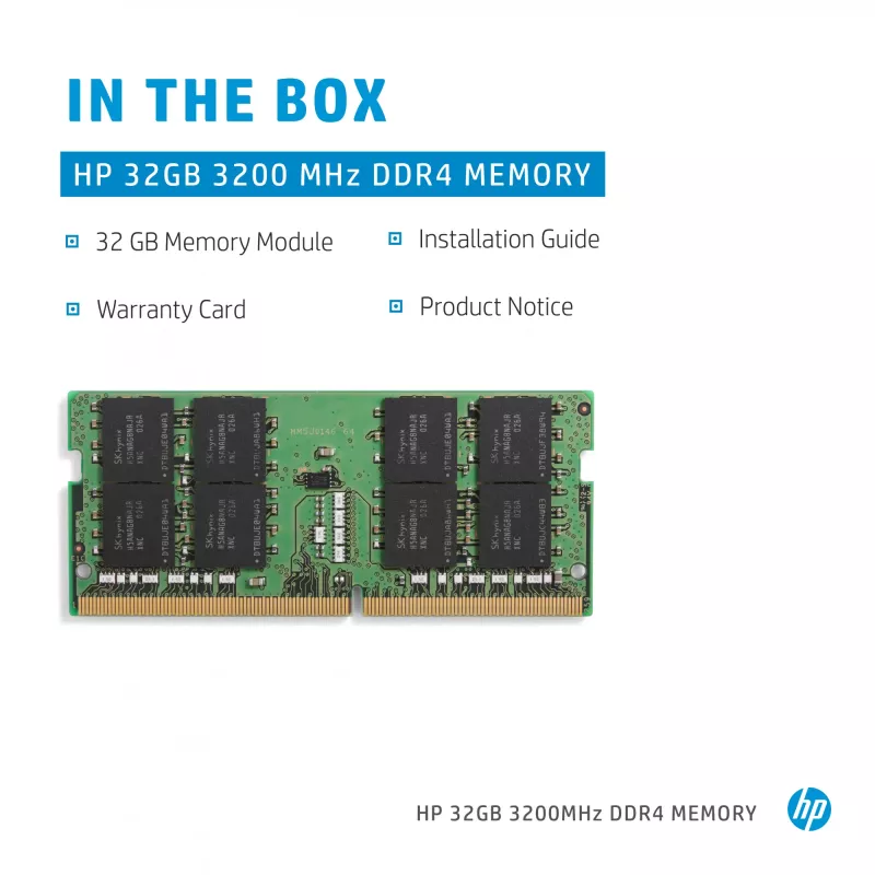 HP 4S967AA#AC3 atminties modulis 32 GB DDR4 260-pin SO-DIMM