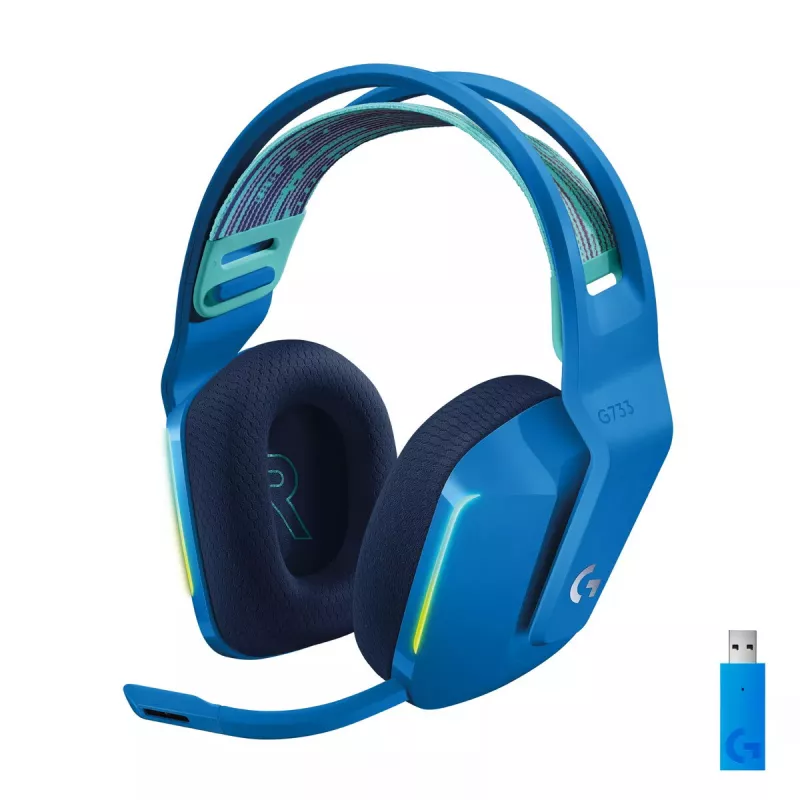 Ausinės Logitech G G733 LIGHTSPEED Wireless RGB Gaming Headset