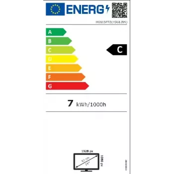 Hannspree Open Frame HO165PTB reklaminis ekranas 39,6 cm (15,6 colio) LED 250 cd/m² Full HD juodas su jutikliniu ekranu 24/7