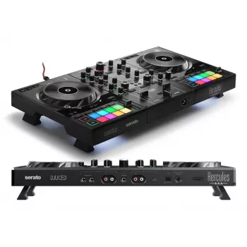 Hercules Inpulse 500 Skaitmeninės vinilo sistemos (DVS) skrečeris Juoda