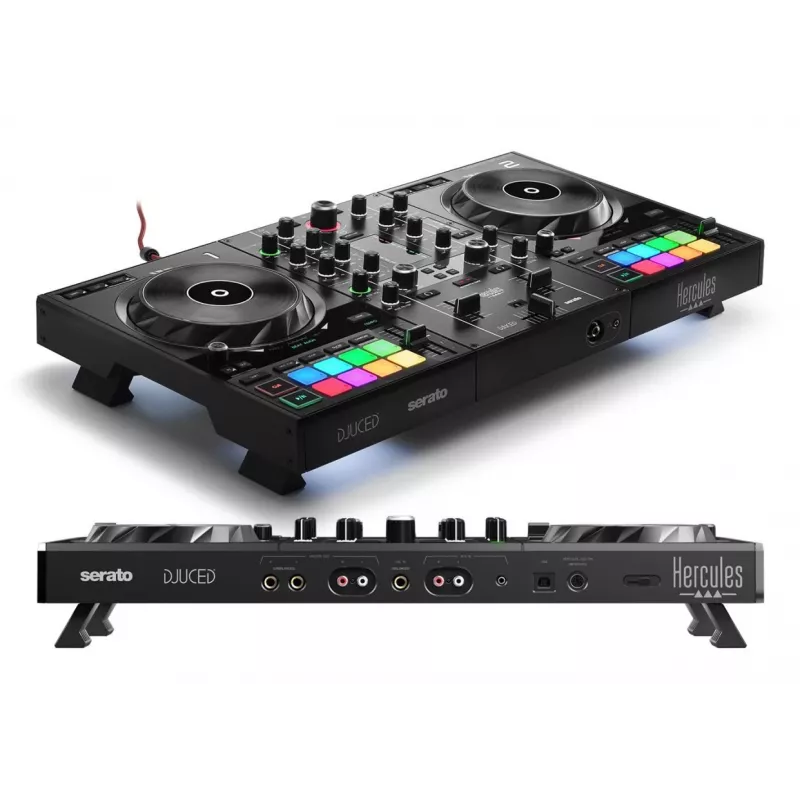 Hercules Inpulse 500 Skaitmeninės vinilo sistemos (DVS) skrečeris Juoda