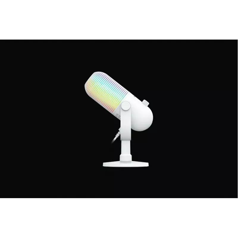 Kompiuterio mikrofonas Razer Seiren V3 Chroma White
