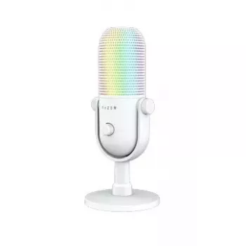 Kompiuterio mikrofonas Razer Seiren V3 Chroma White