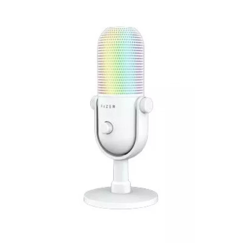 Kompiuterio mikrofonas Razer Seiren V3 Chroma White