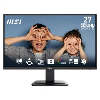 MSI Pro MP273UDE kompiuterio monitorius 68,6 cm (27 colių) 3840 x 2160 pikselių 4K Ultra HD juodas