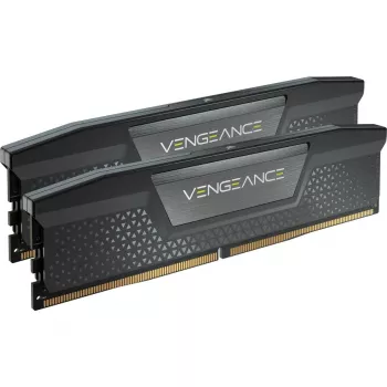 CORSAIR atmintis 32GB (2x16GB) DDR5 DRAM 6400MT/s CL36 atminties rinkinys Vengeance – juoda