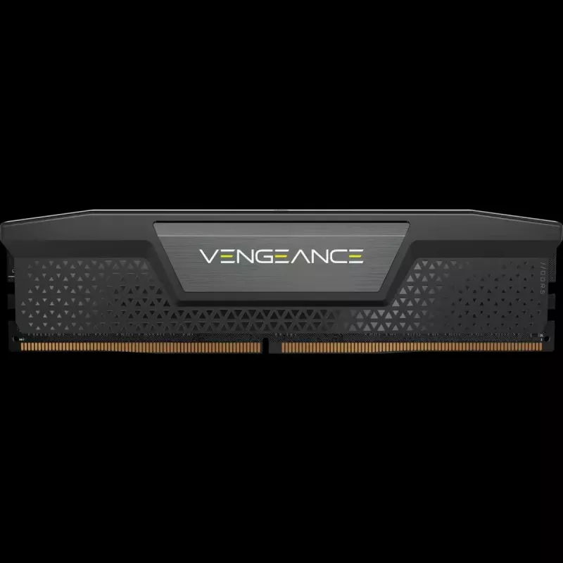 CORSAIR atmintis 32GB (2x16GB) DDR5 DRAM 6400MT/s CL36 atminties rinkinys Vengeance – juoda