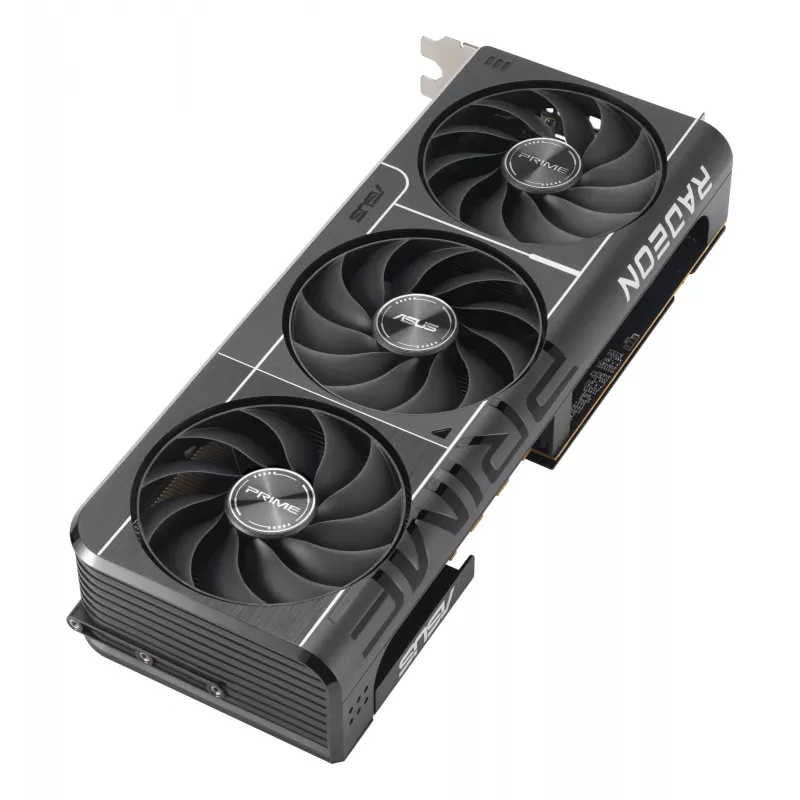Vaizdo plokštė ASUS Radeon RX 9070 16 GB GDDR6 PCIe 5.0 256 bitų, 3 ventiliatorių aušinimas, PCI Express 5.0