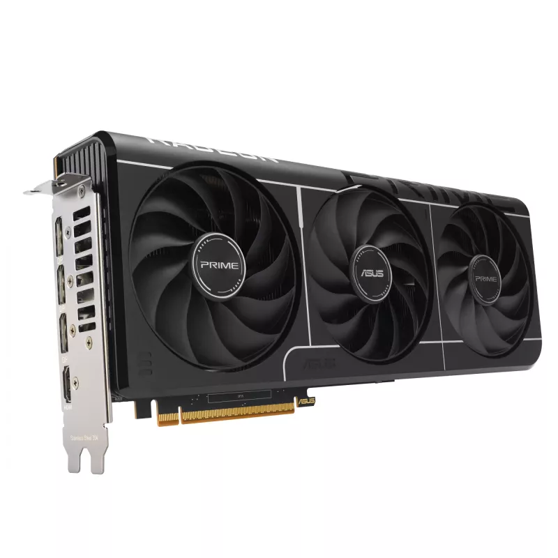Vaizdo plokštė ASUS Radeon RX 9070 16 GB GDDR6 PCIe 5.0 256 bitų, 3 ventiliatorių aušinimas, PCI Express 5.0