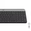 Logitech MK470 belaidė klaviatūra+pelė, grafito spalva, pelė įtraukta, QWERTY US, USB