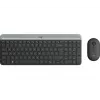 Logitech MK470 belaidė klaviatūra+pelė, grafito spalva, pelė įtraukta, QWERTY US, USB