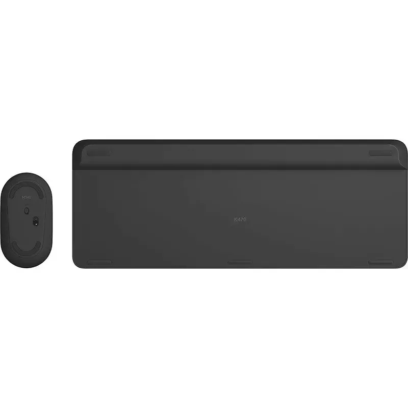 Logitech MK470 belaidė klaviatūra+pelė, grafito spalva, pelė įtraukta, QWERTY US, USB