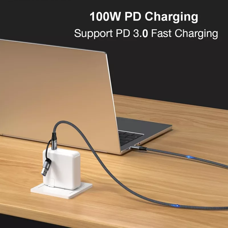 Equip 128431 USB kabelis USB 3.2 Gen 2x2 1 m USB A/USB C USB C juodas