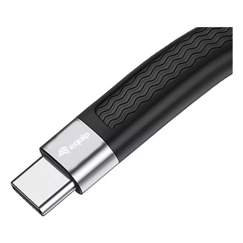 Equip 128410 USB laidas USB4 Gen 3x2 0.13 m USB C Juoda