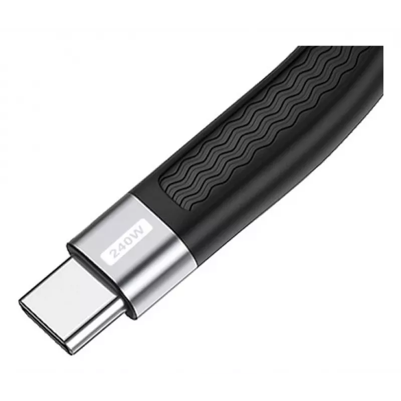 Equip 128410 USB laidas USB4 Gen 3x2 0.13 m USB C Juoda
