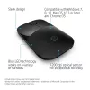 HP Z3700 Black Wireless Mouse, Ambidextrous, Optical, RF Wireless, 1200 DPI, Black
