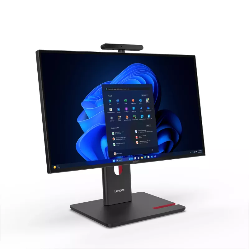 Lenovo ThinkCentre M90a Gen 6 Intel Core Ultra 5 235 60.5 cm (23.8 colių) 1920 x 1080 pikselių Viskas viename kompiuteris 32 GB DDR5-SDRAM 512 GB SSD Windows 11 Pro Wi-Fi 6E (802.11ax) Juoda