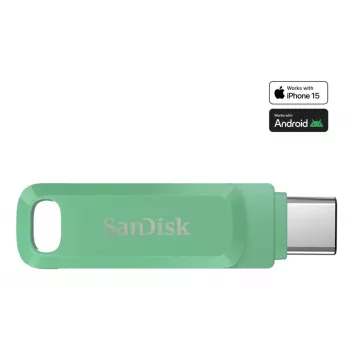 WESTERN DIGITAL SanDisk Ultra Dual Drive Go - 1TB USB atmintukas - USB-C / USB-A - žalias
