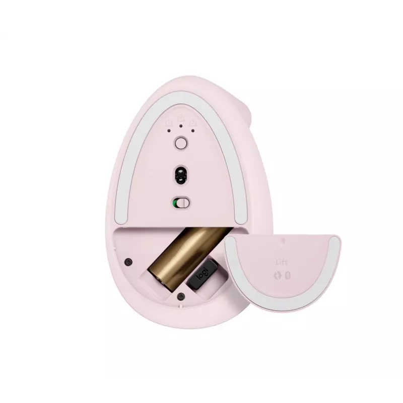 LOGITECH Lift dešinės rankos belaidė pelė rožinė / tamsiai rožinė