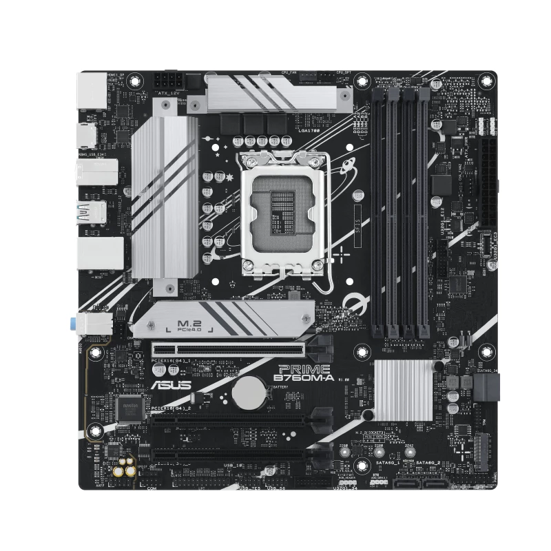 Motininė plokštė ASUS PRIME B760M-A-CSM Intel B760 LGA 1700 micro ATX