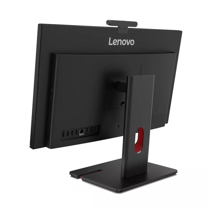 All-in-One PC Lenovo ThinkCentre M70a Gen 6 — Intel Core Ultra 5 235T, 23,8 colio FHD IPS, 16 GB DDR5, 512 GB SSD, Windows 11 Pro, Wi‑Fi 6E, juoda
