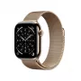 APPLE Watch Series 11 GPS + Cellular 42 mm auksinis titano korpusas su auksine Milano kilpa