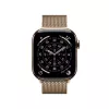 APPLE Watch Series 11 GPS + Cellular 42 mm auksinis titano korpusas su auksine Milano kilpa