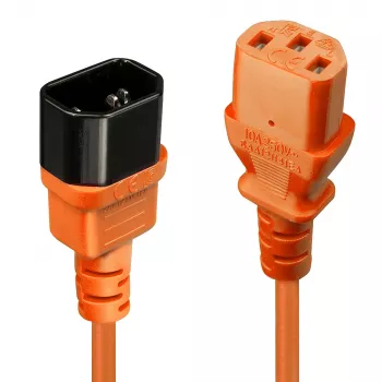 Lindy 1 m IEC ilginamasis laidas, oranžinis