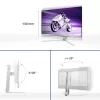 Philips Evnia 8000 27M2N8500/00 kompiuterio monitorius 67,3 cm (26,5 col.) 2560 x 1440 pikselių Quad HD QD-OLED Baltas