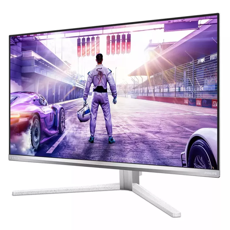 Philips Evnia 8000 27M2N8500/00 kompiuterio monitorius 67,3 cm (26,5 col.) 2560 x 1440 pikselių Quad HD QD-OLED Baltas