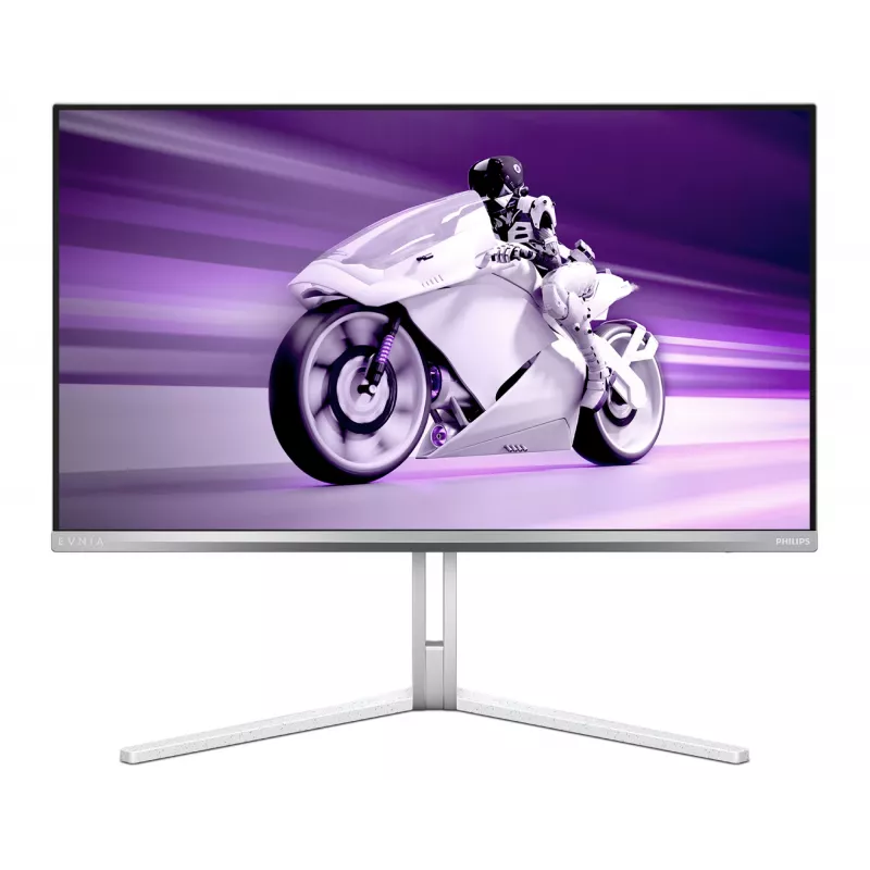 Philips Evnia 8000 27M2N8500/00 kompiuterio monitorius 67,3 cm (26,5 col.) 2560 x 1440 pikselių Quad HD QD-OLED Baltas