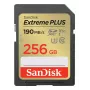WESTERN DIGITAL Extreme PLUS 256 GB SDHC atminties kortelė 190 MB/s 130 MB/s UHS-I Class 10 U3 V30