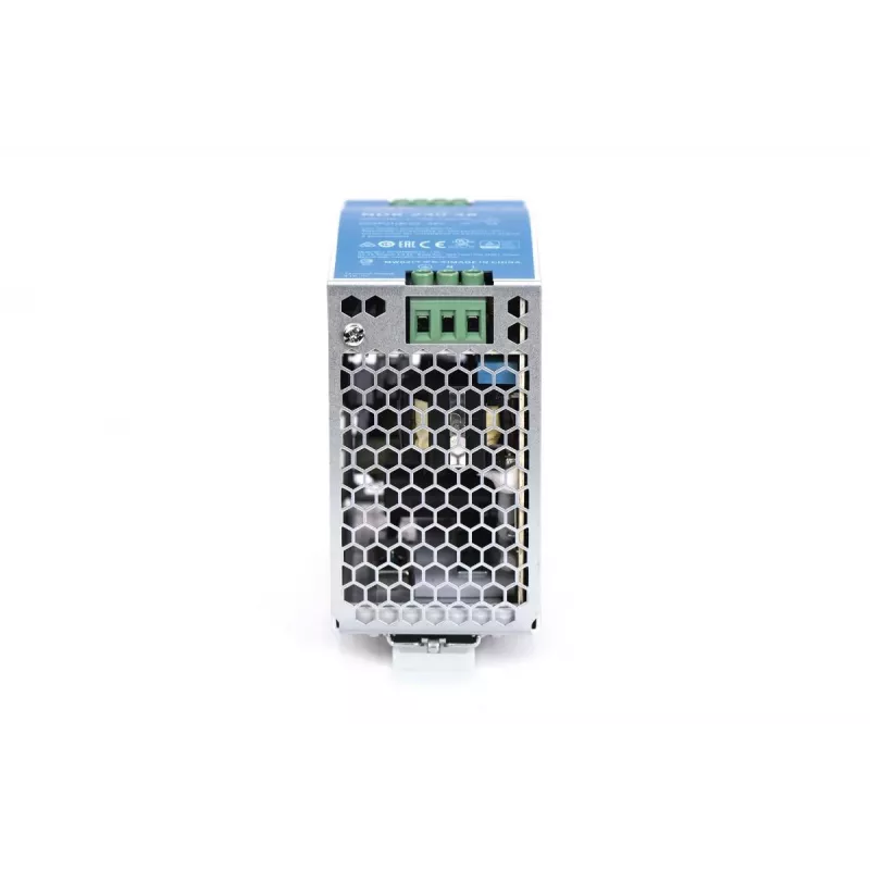 DIGITUS pramoninis maitinimo šaltinis 48V DC, 240W AC-DC, metalinis korpusas, montuojamas ant DIN bėgelio