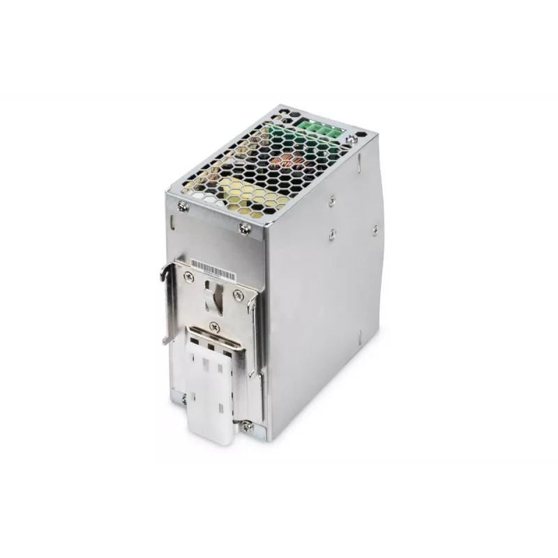DIGITUS pramoninis maitinimo šaltinis 48V DC, 240W AC-DC, metalinis korpusas, montuojamas ant DIN bėgelio