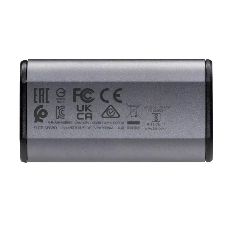 ADATA SE880 2 TB USB Type-C 3.2 Gen 2 (3.1 Gen 2) Pilka