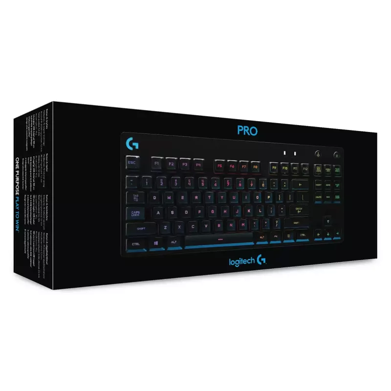 Mechaninė žaidimų klaviatūra Logitech G G PRO Tenkeyless RGB LED