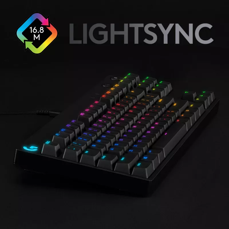 LOGITECH G Pro mechaninė žaidimų klaviatūra juoda QWERTY US/Int'l