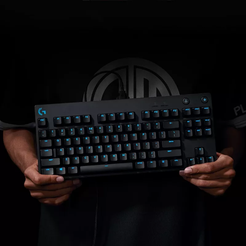 LOGITECH G PRO mechaninė žaidimų klaviatūra, juoda, Qwertzu vokiška