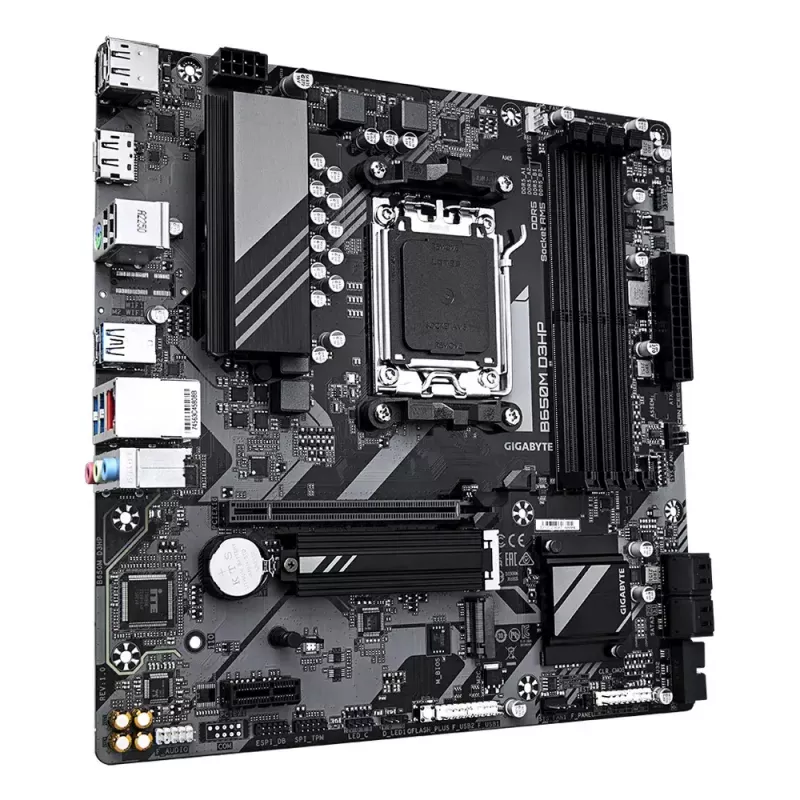 Motininė plokštė GIGABYTE B650M D3HP, AMD AM5, Micro ATX