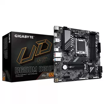 Motininė plokštė GIGABYTE B650M D3HP, AMD AM5, Micro ATX