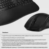 HP 685 Comfort belaidė dviejų režimų klaviatūros ir pelės kombinacija, Bluetooth, viso dydžio