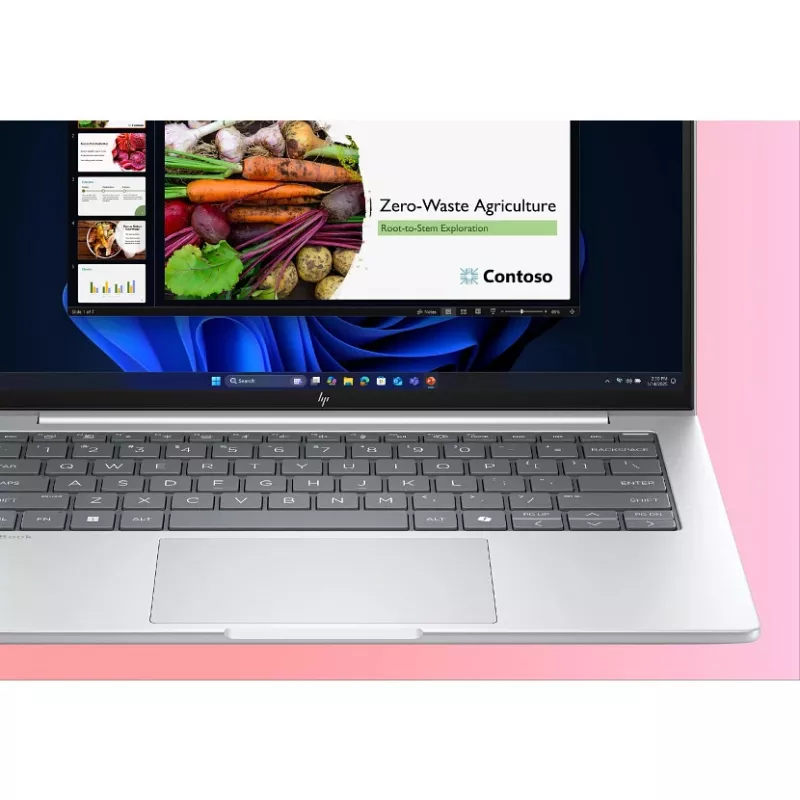 HP EliteBook 8 G1a AMD Ryzen™ AI 5 230 nešiojamasis kompiuteris 35,6 cm (14 colių) WUXGA 16 GB DDR5-SDRAM „Wi-Fi 7“ (802.11be) „Windows 11 Pro“ AI PC sidabrinis