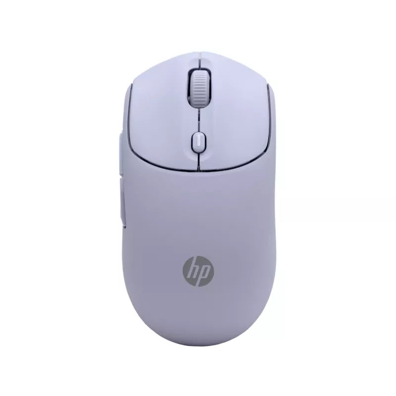 HP 400 tylioji violetinė belaidė pelė, ambidekstrinė, RF belaidis + Bluetooth, 6000 DPI, violetinė