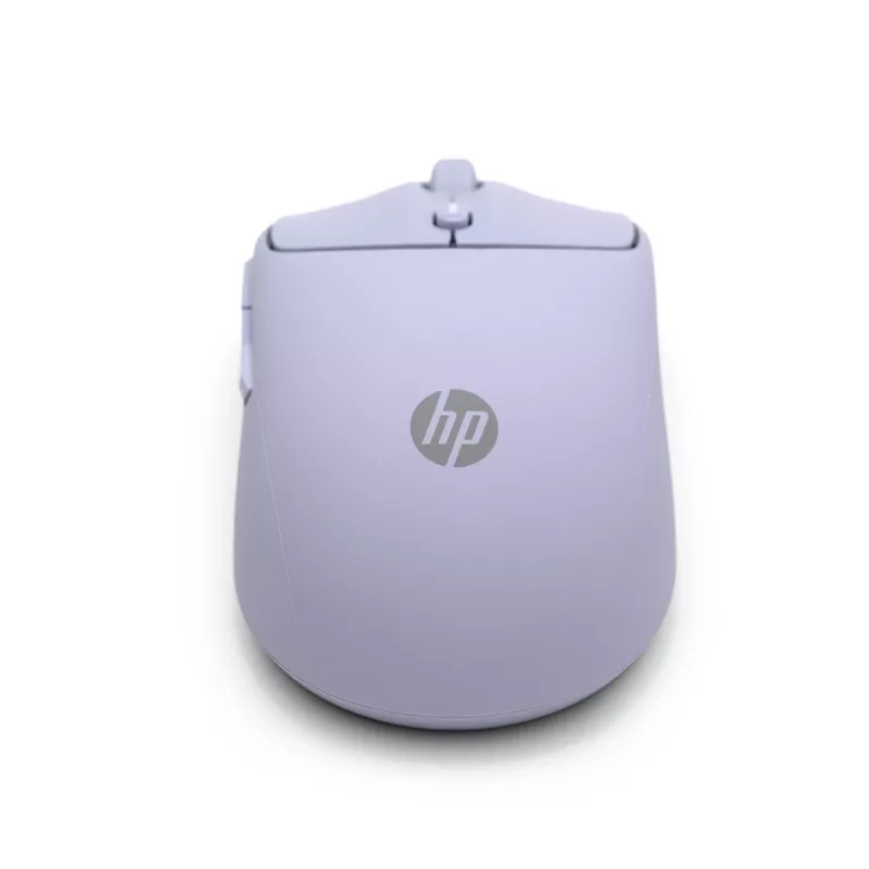 HP 400 tylioji violetinė belaidė pelė, ambidekstrinė, RF belaidis + Bluetooth, 6000 DPI, violetinė
