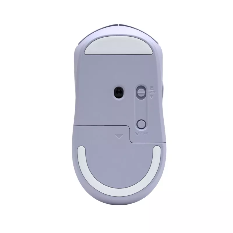 HP 400 tylioji violetinė belaidė pelė, ambidekstrinė, RF belaidis + Bluetooth, 6000 DPI, violetinė