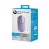 HP 400 tylioji violetinė belaidė pelė, ambidekstrinė, RF belaidis + Bluetooth, 6000 DPI, violetinė