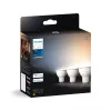 Philips Hue White ambiance GU10 – išmanusis prožektorius – (3 vnt. pakuotė)